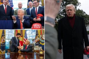 Trump nears 500 press interactions in second term, blowing past Biden, data show