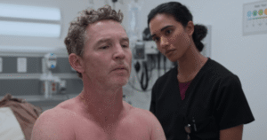 The Pitt’s Supriya Ganesh Jokes She Thought Shawn Hatosy Would ‘Hate’ Working With Her on Shirtless Abbot Scene (Exclusive)