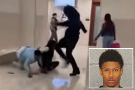 Grieving North Carolina dad attacks teen son’s alleged killer in courthouse: ‘Any father would’ve did the same thing’ Grieving North Carolina dad attacks teen son’s alleged killer in courthouse: ‘Any father would’ve did the same thing’