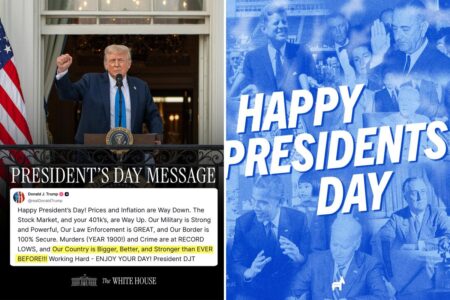 RNC mocks ‘Forget someone again??’ after Dems’ Presidents Day post leaves out big name