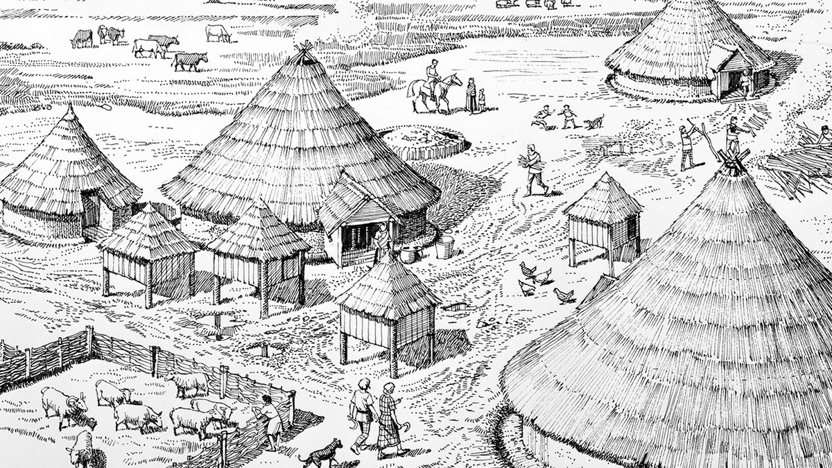 Depiction of Iron Age Britain