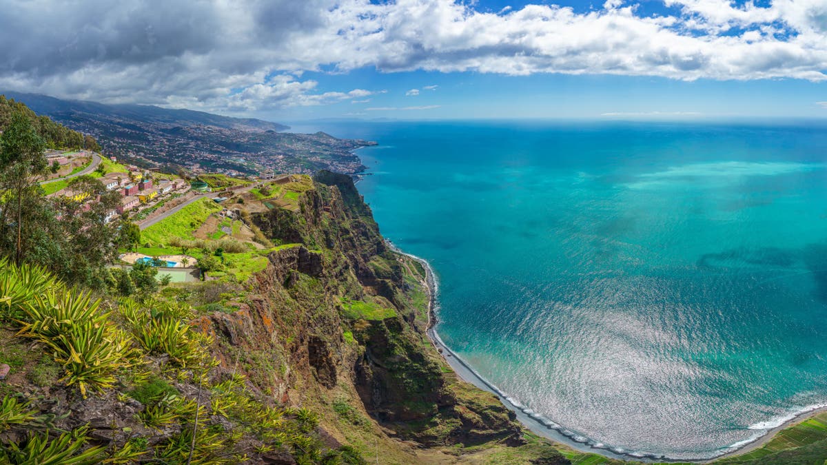 A view from Cabo Girao, in Madeira