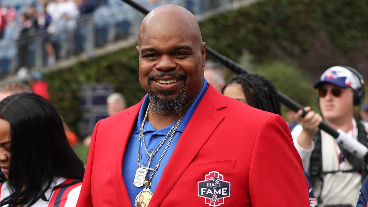 Vince Wilfork attends a New England Patriots