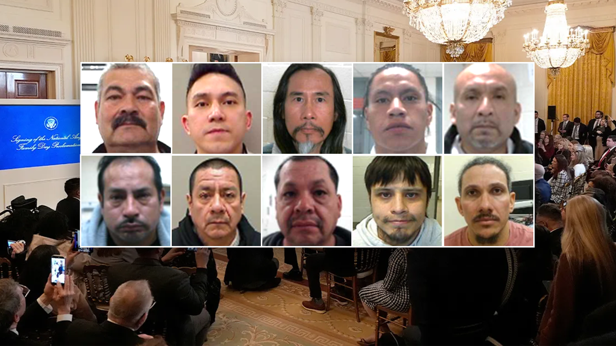 Worst of the worst illegal alien mug shots arrested Angel Families weekend
