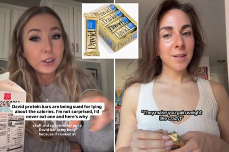 Makers of trendy David protein bar slapped with suit —as furious dieters accuse brand of ‘massively understating’ calorie counts