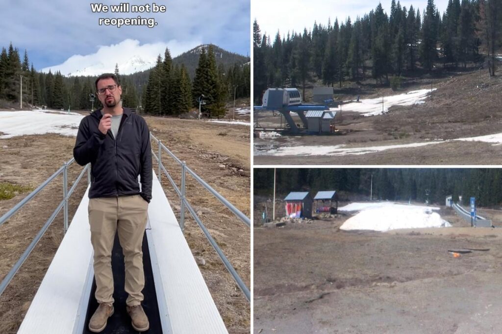 Shocking video shows snowless mountain at Mt. Shasta Ski Park as resort shuts early Shocking video shows snowless mountain at Mt. Shasta Ski Park as resort shuts early