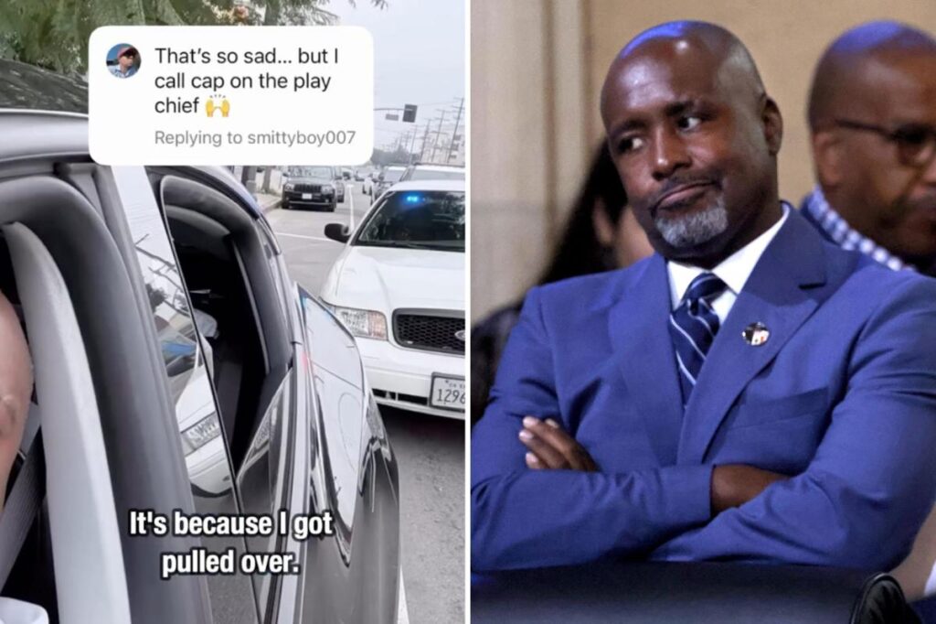 Shocking new details emerge after top LA pol claimed he was targeted by cops for being black Shocking new details emerge after top LA pol claimed he was targeted by cops for being black