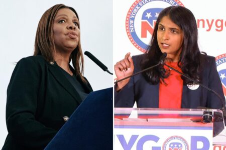 GOP hopeful looks to upset AG Tish James in election as NY ‘tired of the lawlessness’