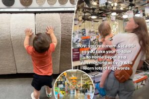 Moms of toddlers are beating burnout at an unlikely spot — Home Depot: ‘It’s the world’s biggest busy board’