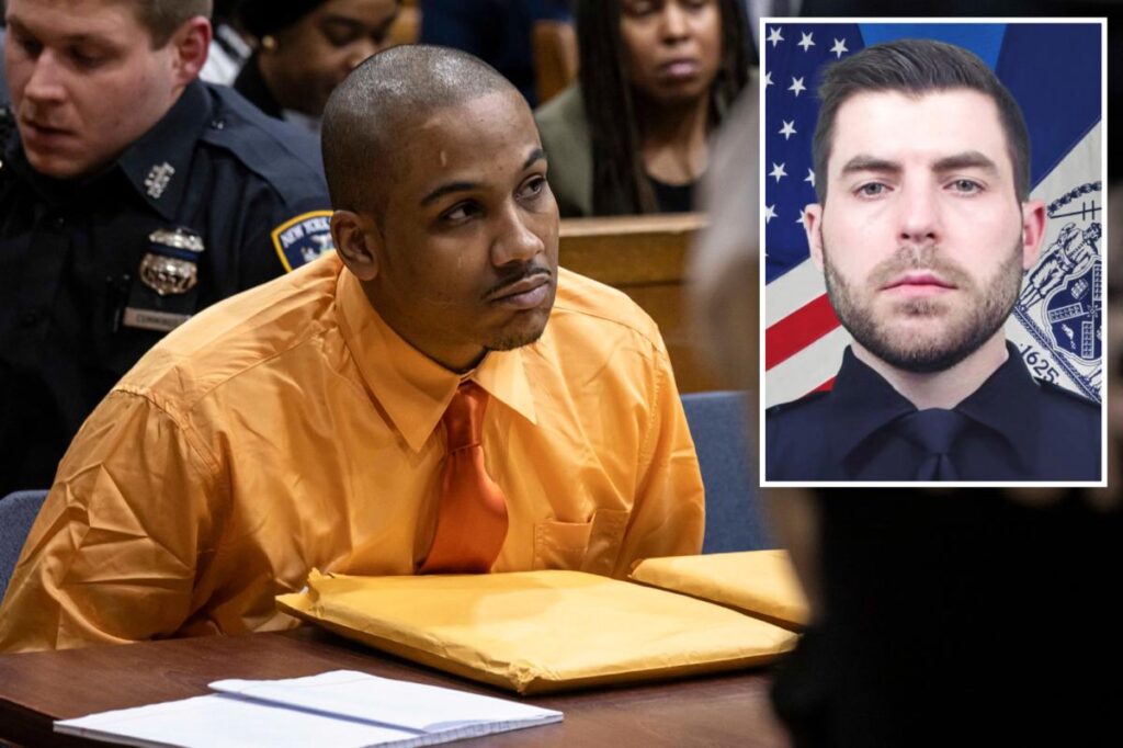 Goon seen smirking on bodycam after gunning down NYPD hero Jonathan Diller — as fellow cop breaks down on witness stand