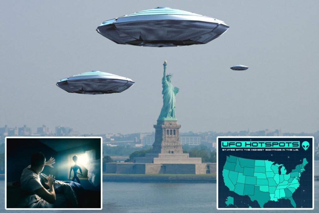 New York jumps to No. 3 for US alien abductions — experts reveal why it’s such a hot zone New York jumps to No. 3 for US alien abductions — experts reveal why it’s such a hot zone