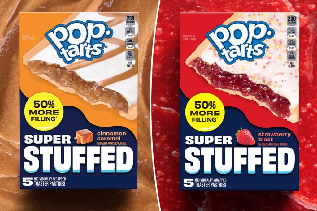 Pop-Tarts creates ‘Super Stuffed’ pastries with 50% more filling after years of customer demand: ‘Drooling over this’ Pop-Tarts creates ‘Super Stuffed’ pastries with 50% more filling after years of customer demand: ‘Drooling over this’