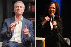 Gavin Newsom shades Kamala Harris over his portrayal in her memoir Gavin Newsom shades Kamala Harris over his portrayal in her memoir