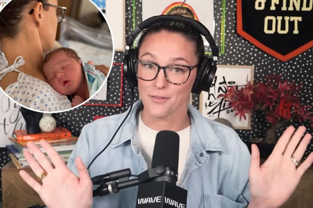 Kylie Kelce slams ‘crazy’ myth about postpartum female anatomy: ‘A human just exited that door’ Kylie Kelce slams ‘crazy’ myth about postpartum female anatomy: ‘A human just exited that door’