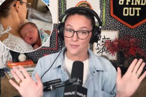 Kylie Kelce slams ‘crazy’ myth about postpartum female anatomy: ‘A human just exited that door’ Kylie Kelce slams ‘crazy’ myth about postpartum female anatomy: ‘A human just exited that door’