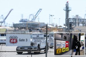 Gas prices surge as LA council confronts fallout from Phillips 66 refinery shutdown
