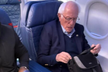 Bernie Sanders jets out of DC as airports brace for more mayhem after DHS shutdown bill fails to pass