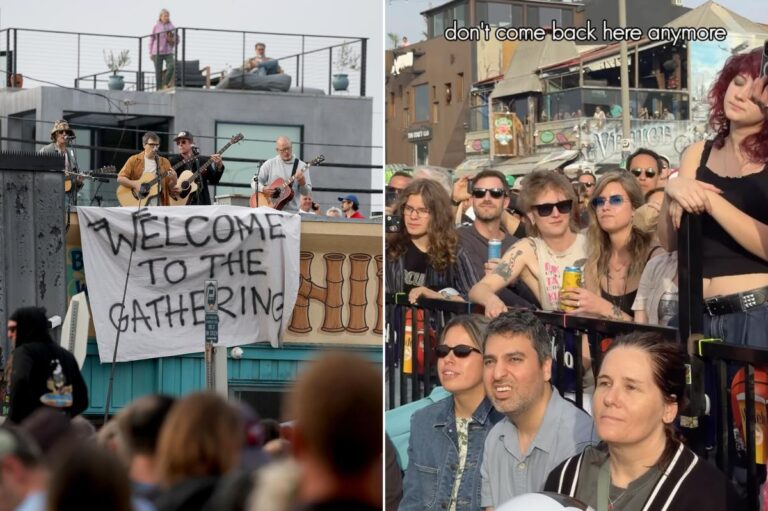 Legendary ’90s band plays surprise rooftop show in Venice Beach Legendary ’90s band plays surprise rooftop show in Venice Beach