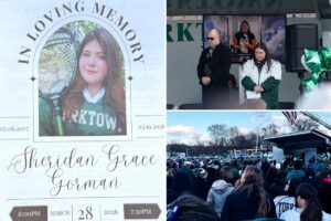 Hundreds pack NYC suburb to remember Loyola University student Sheridan Gorman: ‘She was our joy’