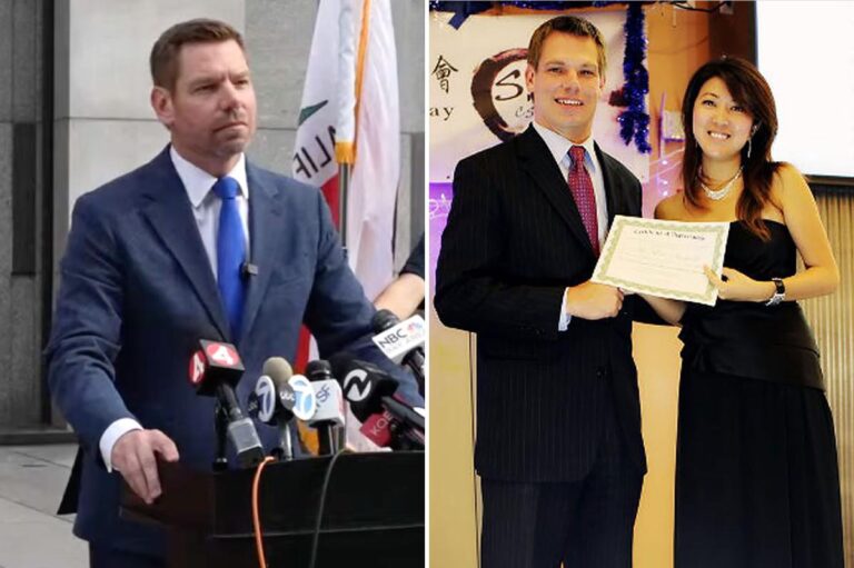 Eric Swalwell insists Chinese spy case ‘is closed’ at bizarre press conference as FBI digs up files Eric Swalwell insists Chinese spy case ‘is closed’ at bizarre press conference as FBI digs up files