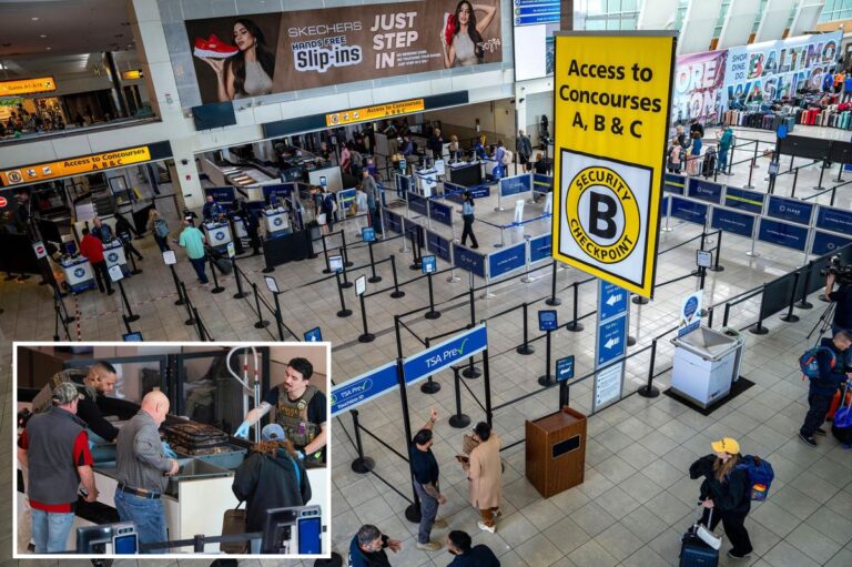 Frustratingly long airport security lines ease as TSA workers get paid — but shutdown continues Frustratingly long airport security lines ease as TSA workers get paid — but shutdown continues