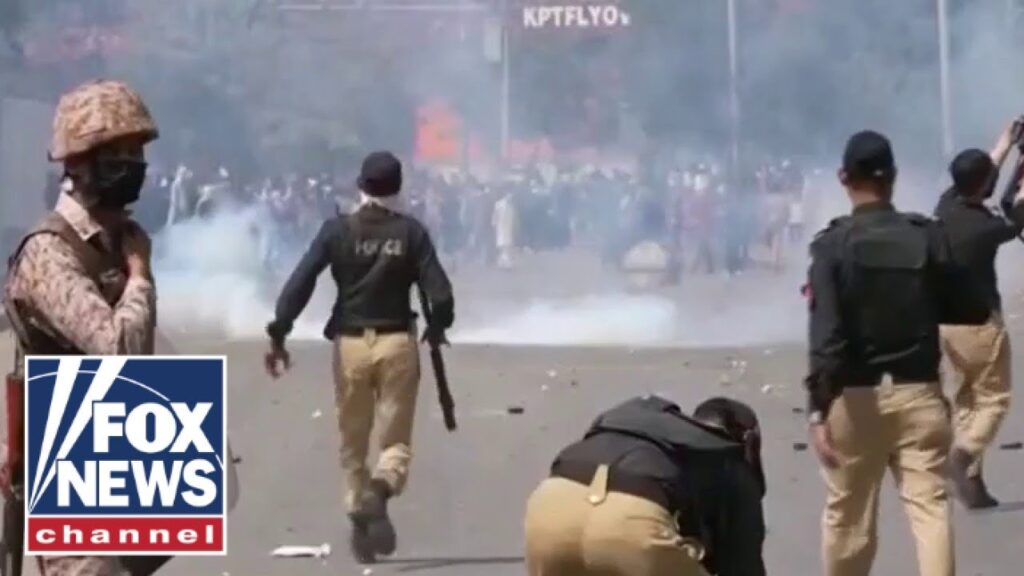 DEADLY clashes outside US consulate in Pakistan