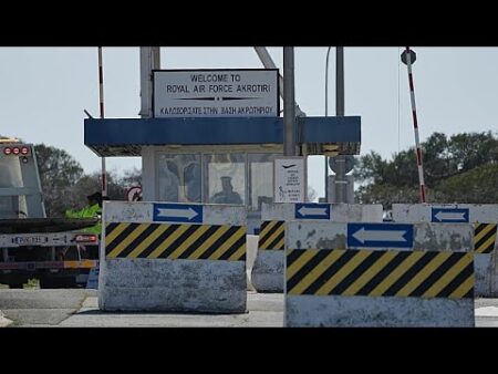 UK says it is not at war after Iranian drone strikes RAF Akrotiri base in Cyprus