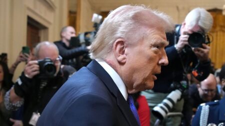 White House doctor explains Trump’s visible neck rash