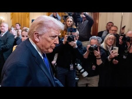 Iran’s ‘terrorist regime’ an ‘intolerable threat,’ Trump says as he outlines war aims