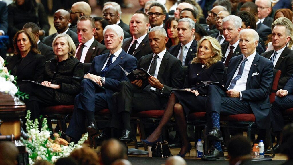 Obama, Biden, Clintons remember Jesse Jackson in Chicago memorial service
