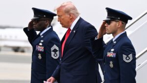 Trump and first lady attend dignified transfer for 6 US troops killed in Kuwait