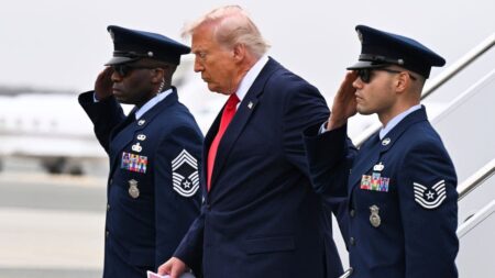 Trump and first lady attend dignified transfer for 6 US troops killed in Kuwait
