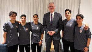 5 Iranian women’s soccer players receive asylum in Australia after Trump pressure