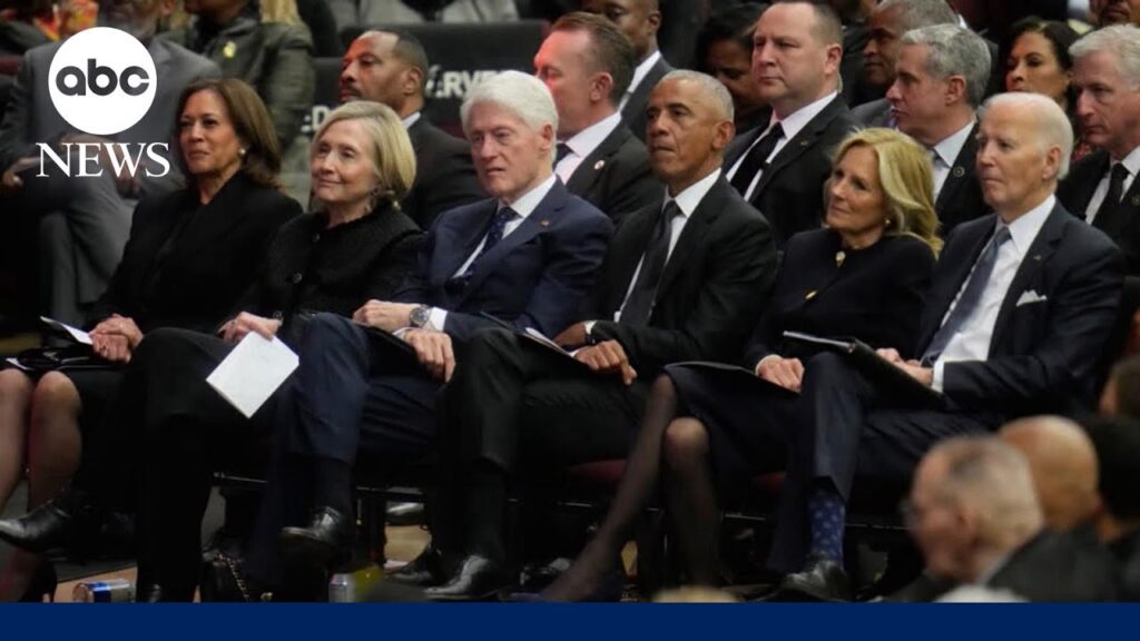 Thousands gather to celebrate life of Jesse Jackson, including 3 former presidents