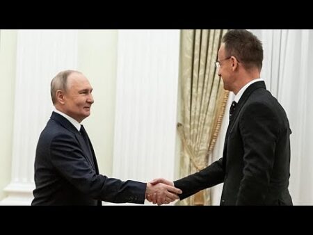 Putin releases two Hungarian-Ukrainian prisoners of war during Moscow talks