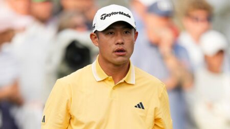 Collin Morikawa sustains injury on practice swing, withdraws from The Players Championship after 1 hole