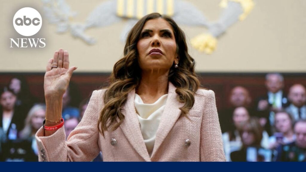 Trump fires DHS Secy. Kristi Noem, picks Sen. Markwayne Mullin to replace her