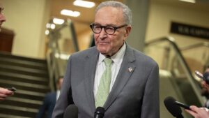 Schumer silent on ending DHS shutdown after deadly shootings hit Michigan, Virginia