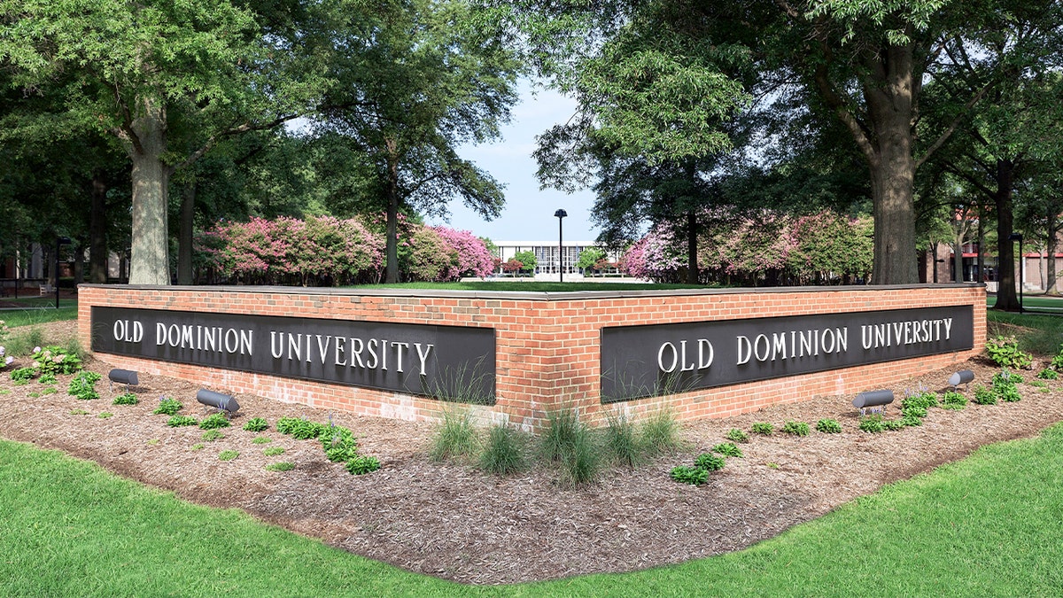Old Dominion University campus buildings and landscaped grounds in Norfolk, Virginia