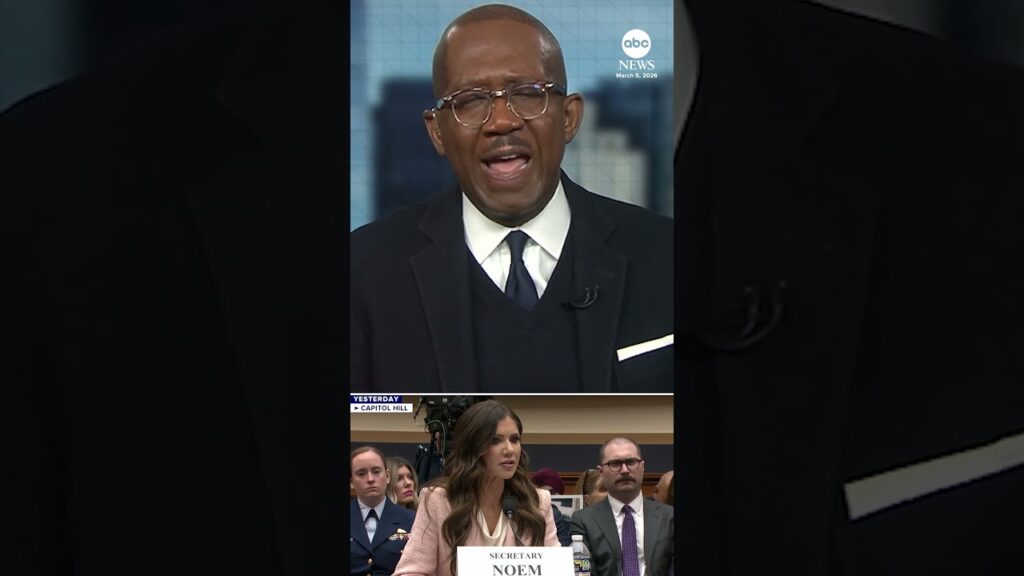 President Trump removes Sec. Noem from Department of Homeland Security