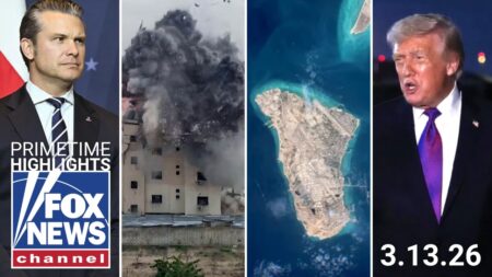 Fox News Highlights – March 13th, 2026