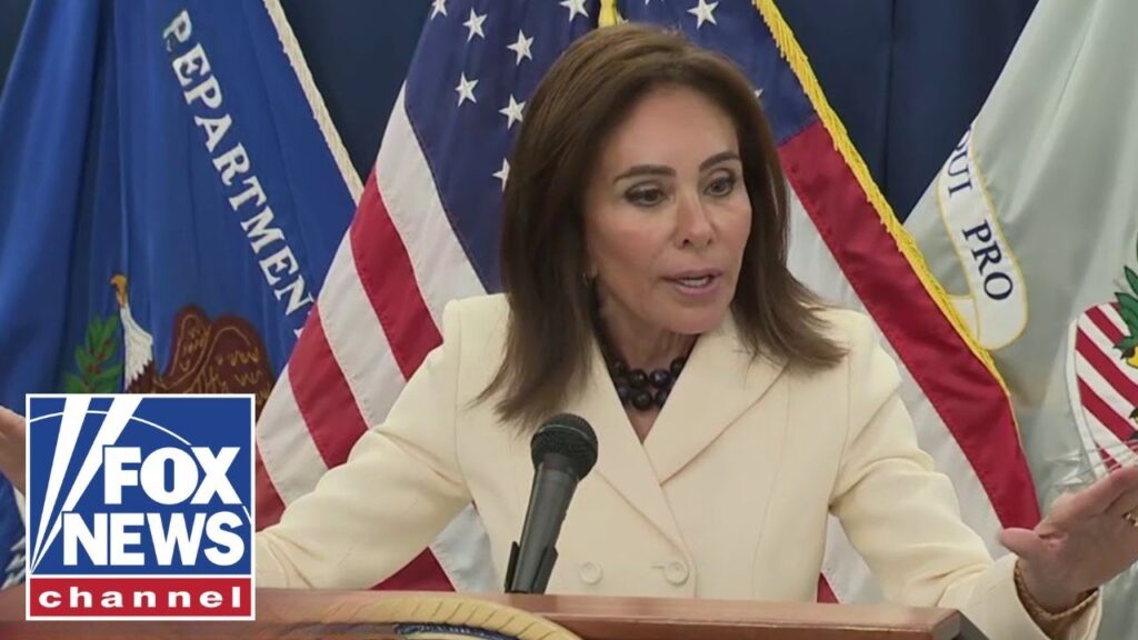 ‘CUT IT OUT’: Jeanine Pirro spars with reporter