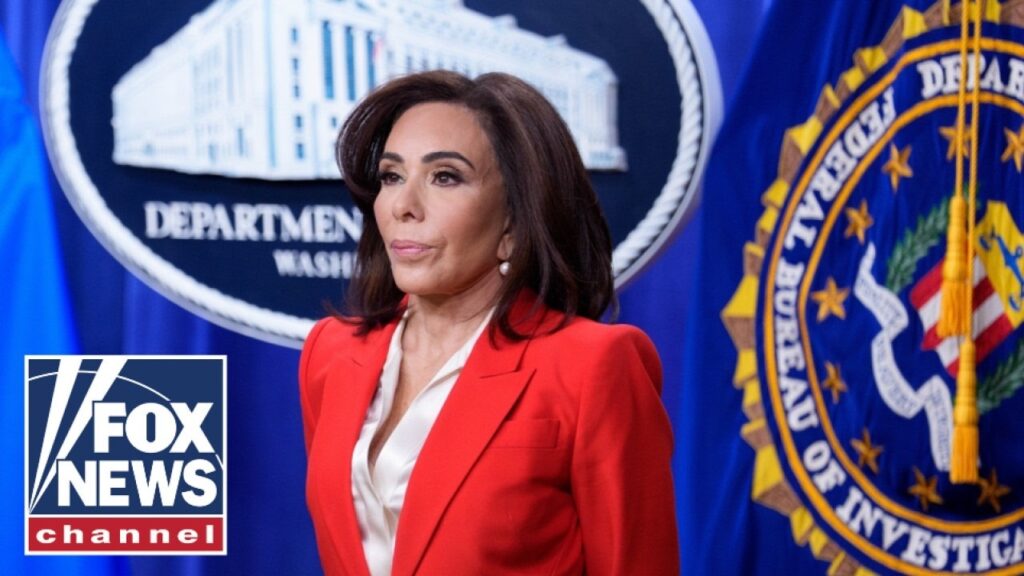 Pirro briefs press on DOJ investigation into Fed chair
