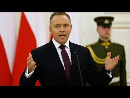Polish President Nawrocki vetoes law unlocking €44bn in EU defence loans Polish President Nawrocki vetoes law unlocking €44bn in EU defence loans