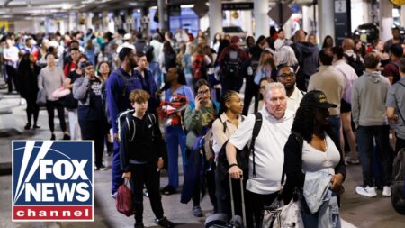 TSA agents miss first paychecks as shutdown nears one month — long airport lines grow TSA agents miss first paychecks as shutdown nears one month — long airport lines grow