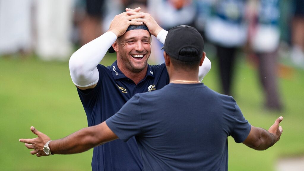 Bryson DeChambeau wins LIV Golf Singapore event, surviving bunker fall and agonizing playoff Bryson DeChambeau wins LIV Golf Singapore event, surviving bunker fall and agonizing playoff