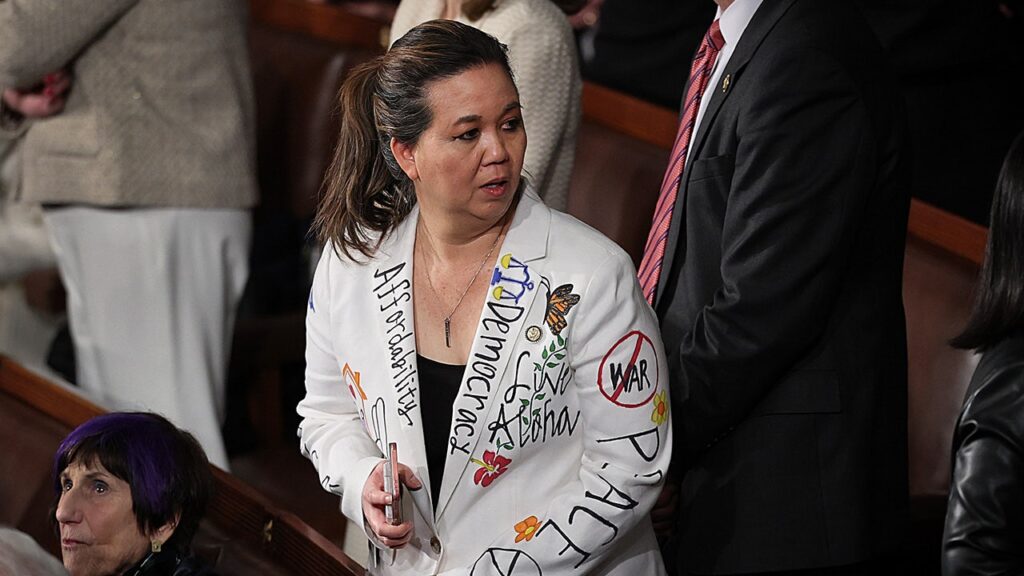 Hawaii Dem reveals why she stayed seated during Trump’s viral SOTU moment about prioritizing Americans