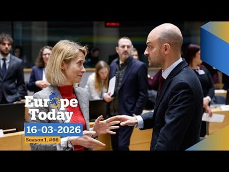 LIVE: EU foreign ministers gather as Iran war enters third week | Europe Today #66, 16/03/2026 LIVE: EU foreign ministers gather as Iran war enters third week | Europe Today #66, 16/03/2026