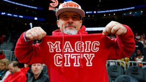 Sold-out crowd at Hawks game features fans in Magic City-themed merch as backlash grows