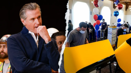 GOP candidate cites ‘failure’ of Newsom, Dems as new poll shows Republicans leading crowded California field
